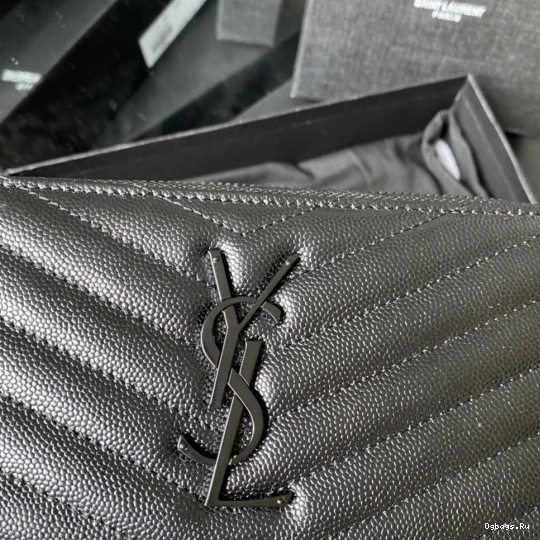YSL ZIPPY WALLET MONOGRAM 0808